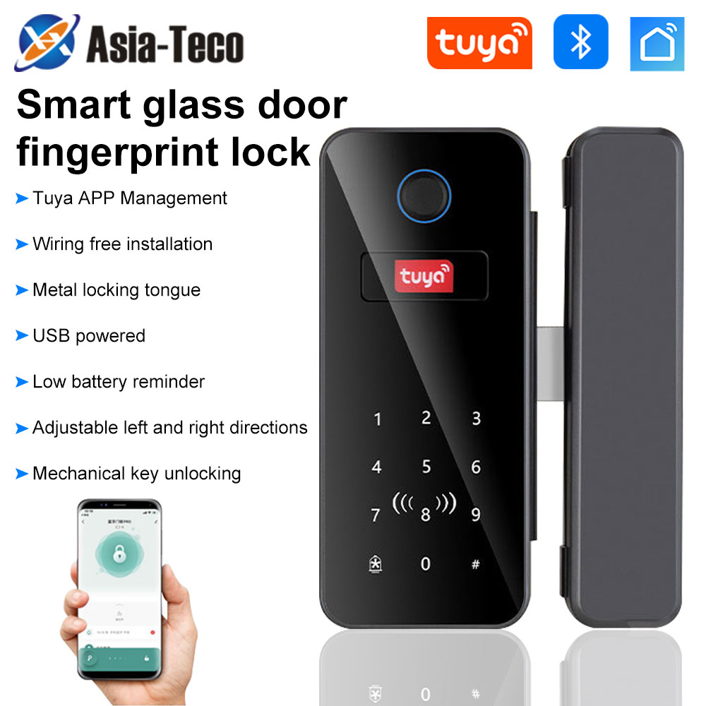 Bluetooth Electronic Glass LOC - đánh giá và giá Glass Door Hinge