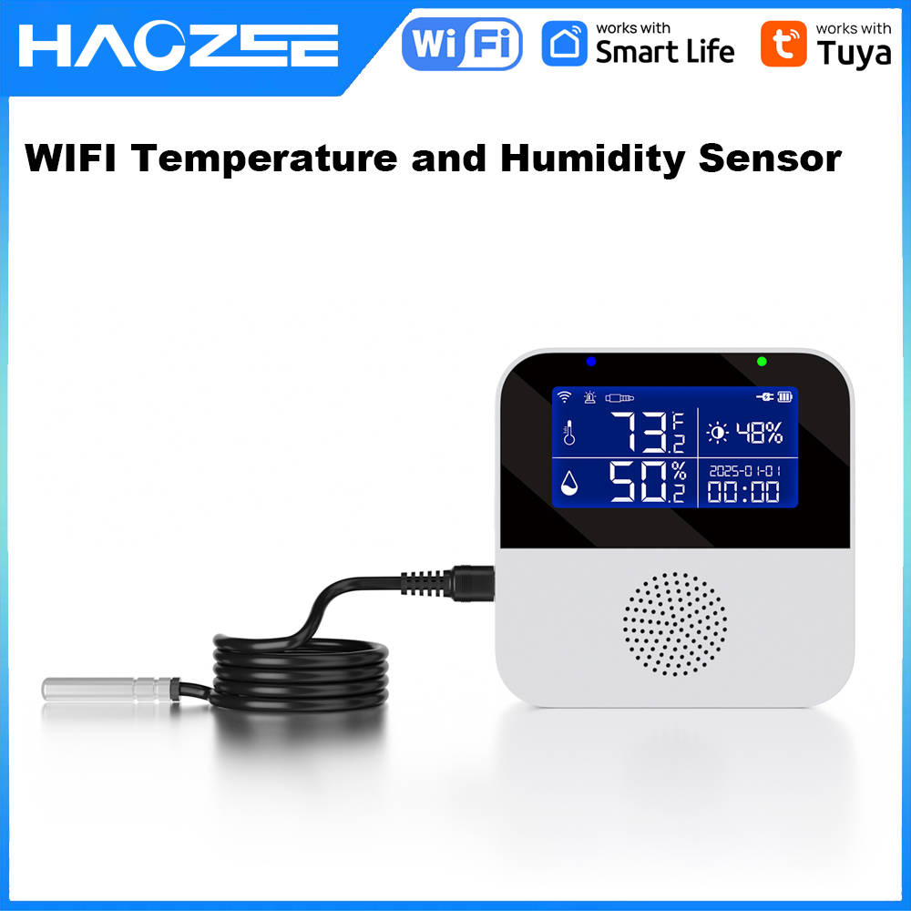 Haozee Tuya Smart WIFI Tempera - đánh giá và giá Digital Hygrometer Probe