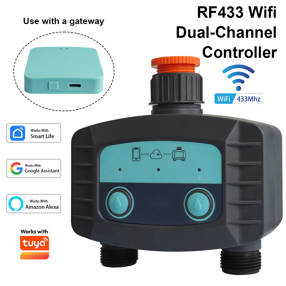 Tuya dual outlet automatic irr - đánh giá và giá Timer Dual Outlet
