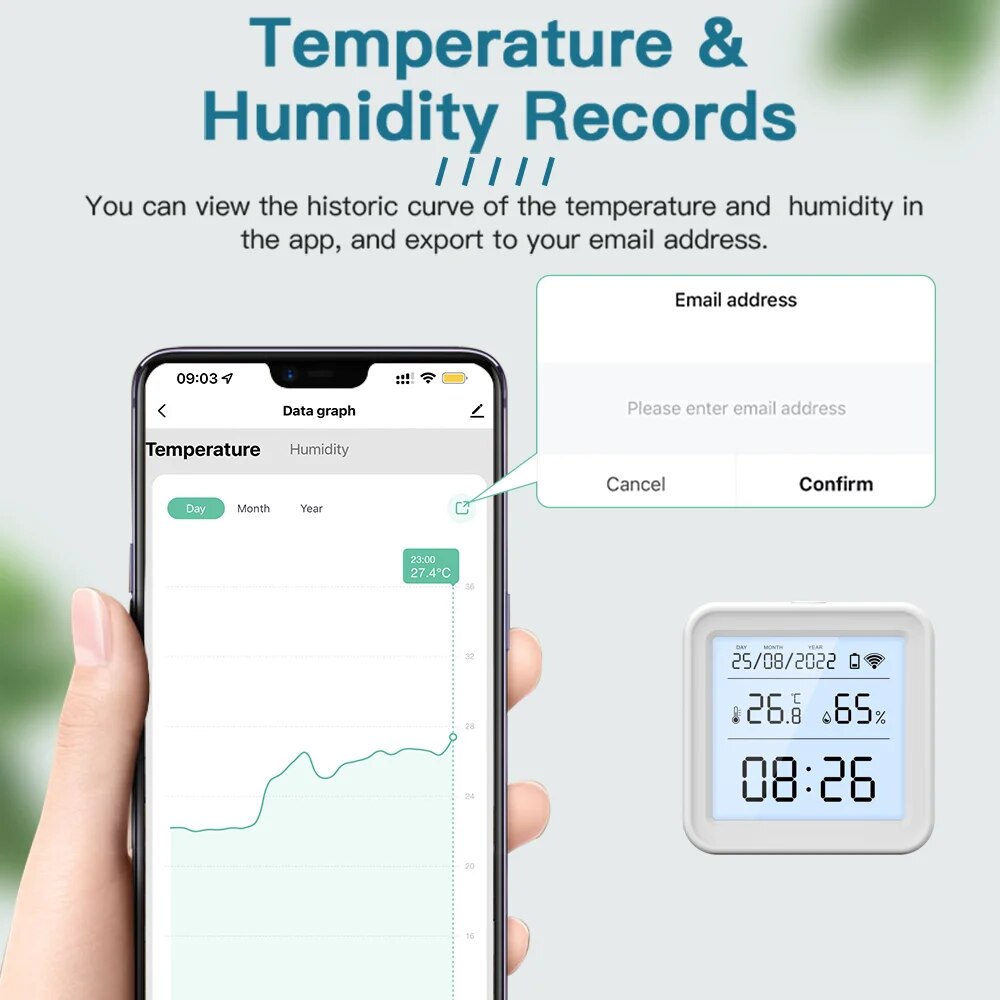 Tuya New WiFi Temperature Humi - đánh giá và giá Digital Hygrometer Probe