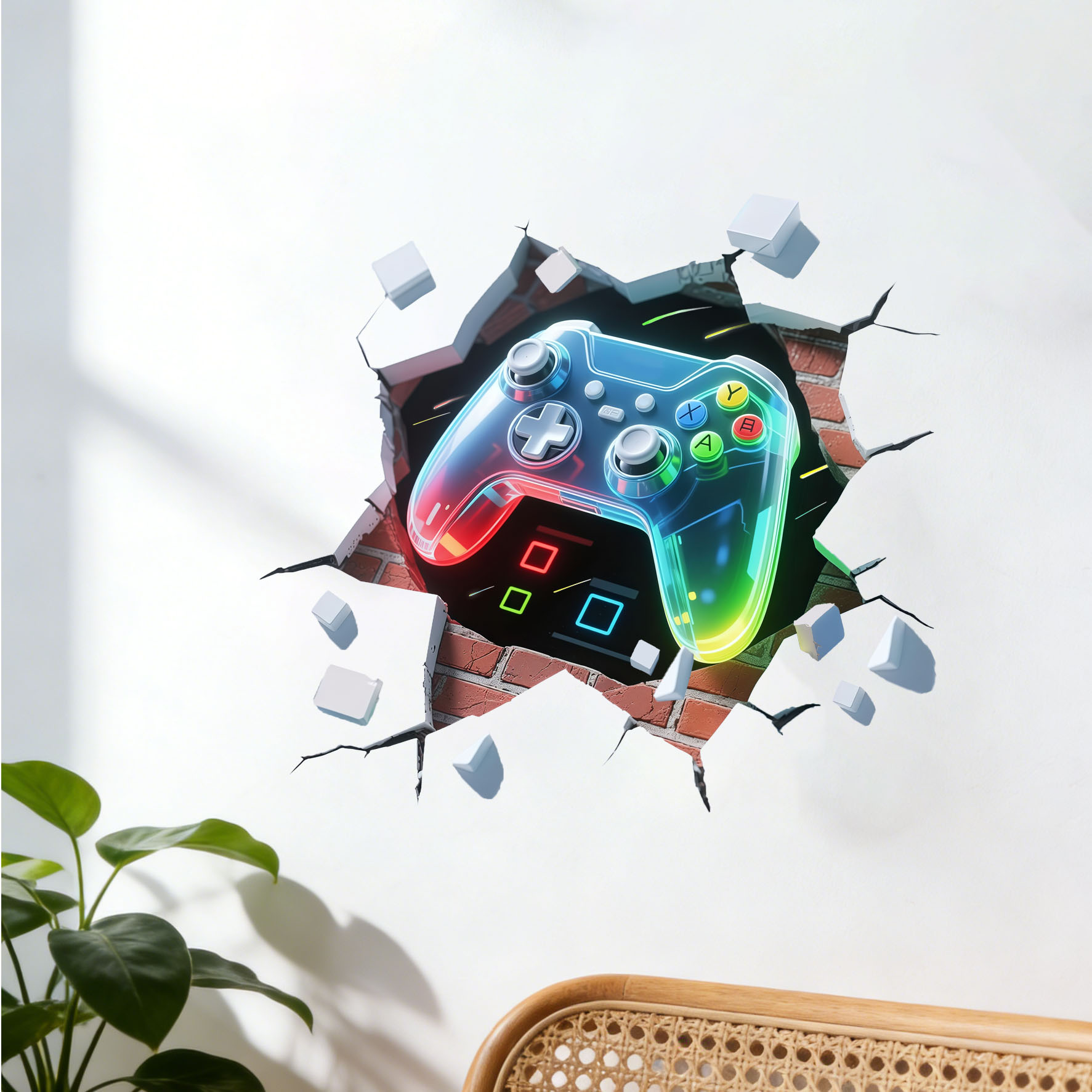 Game Controller Decal for Boys - đánh giá và giá Pvc Panel Background