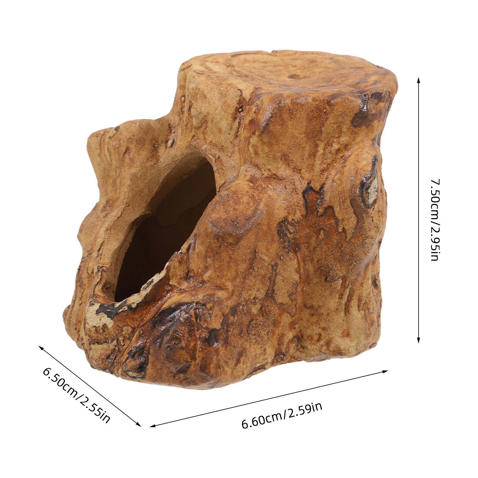 Pleco Caves for Aquarium Fish  - đánh giá và giá Hide Cave Ceramic