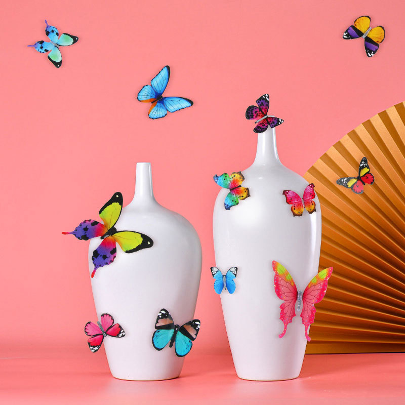 12Pcs 3D Butterfly Wall Sticke - đánh giá và giá Pvc Panel Background