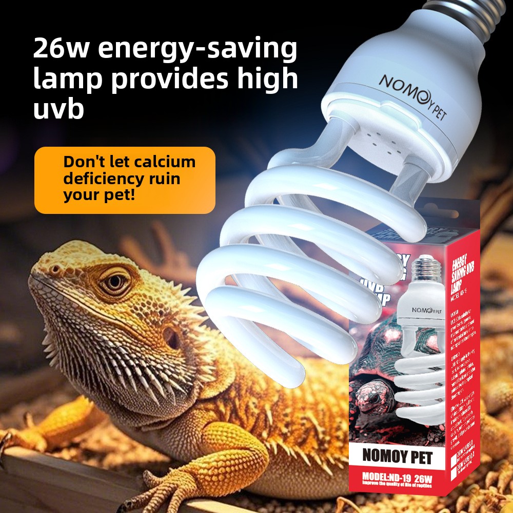 NOMOY 26W UVB Reptile Light Ca - đánh giá và giá Vitamin D3 Reptile