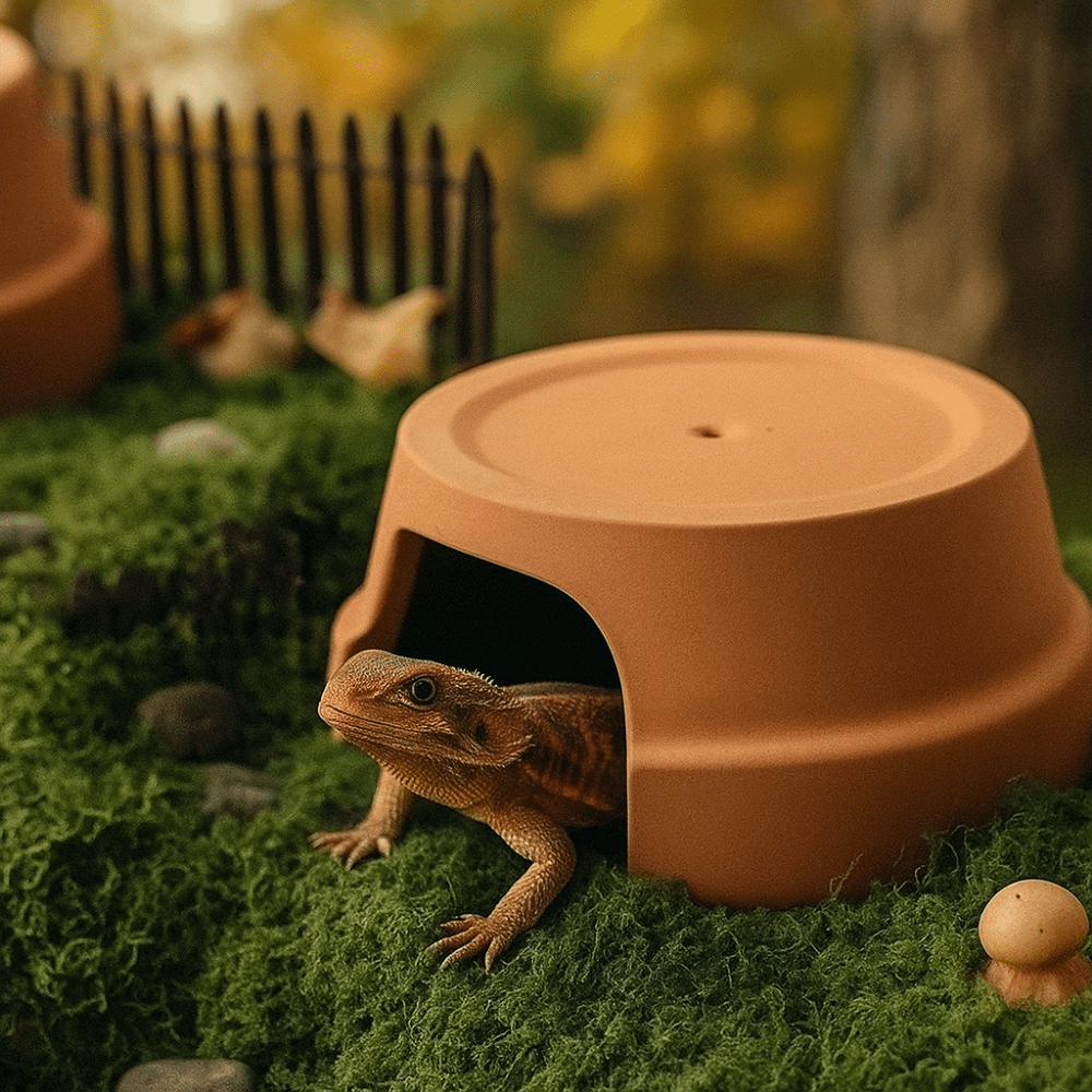 Multifunctional Ceramics Repti - đánh giá và giá Hide Cave Ceramic