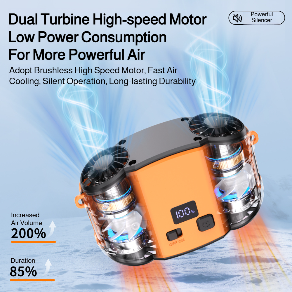Outdoor Double Air Outlet Fan  - đánh giá và giá Timer Dual Outlet