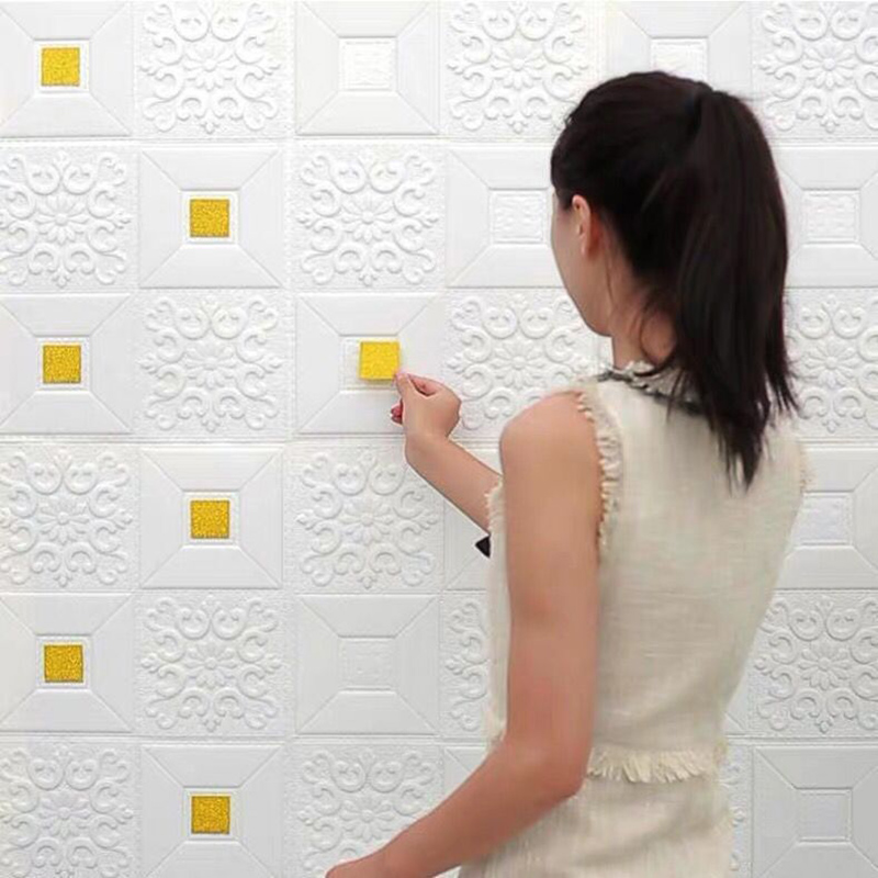 3D wallpaper room decoration w - đánh giá và giá Pvc Panel Background