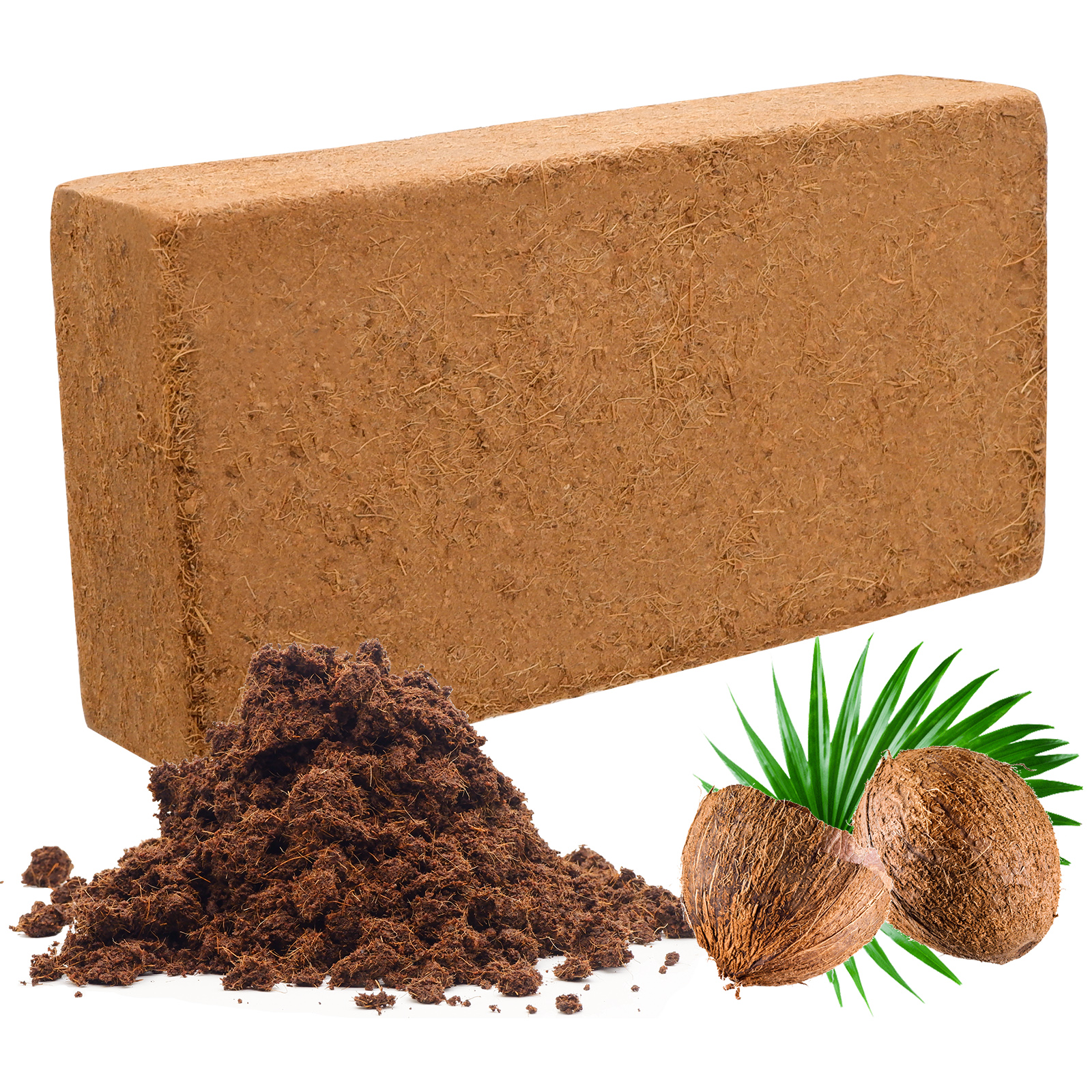 1 Pack Premium Coco Coir Brick - đánh giá và giá Substrate Coconut Fiber